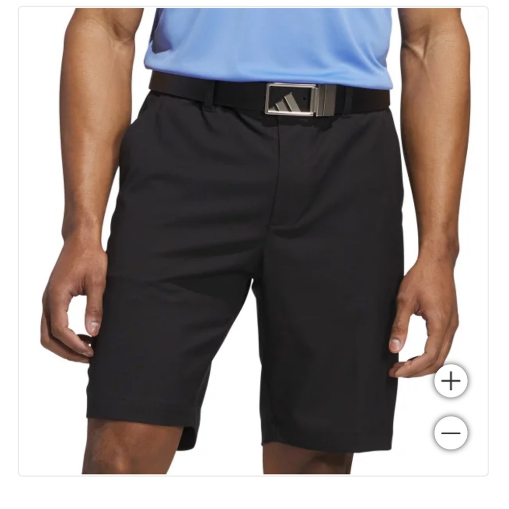 Adidas Men's Black Golf Shorts 36”